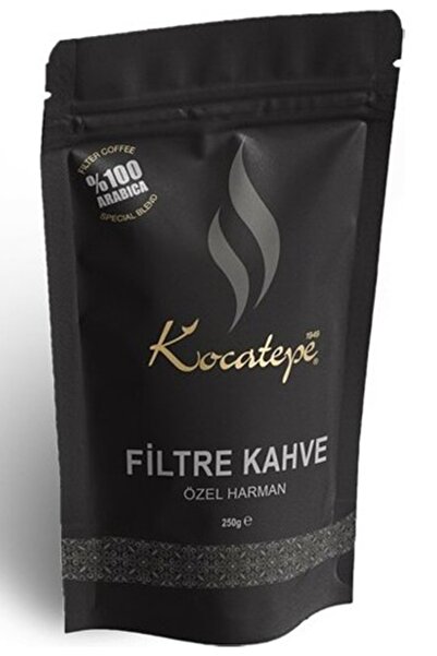 Kocatepe Türk Kahvesi Filtre Kahve Premium 250 Gr Folyo