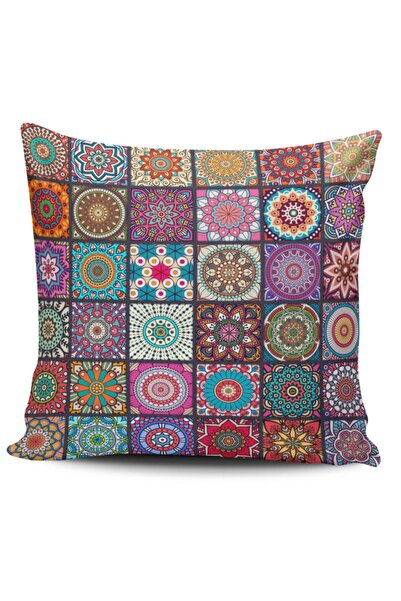 Alkan Homes Etnik Desenli Dekoratif Modern Yastık Kırlent Kılıfı