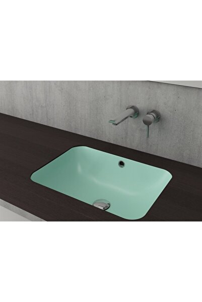 Bocchi Scala 55 Cm Tezgahaltı Lavabo Mat Mint Yeşil 1006-033-0125