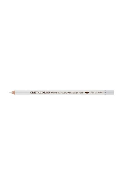 CretaColor White Pastel Oil Pencil Soft White Oil Chalk Pen 46161