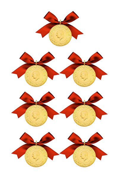 Ahlatcı Sarrafiye-7 Adet Eski Tarihli Çeyrek Altın