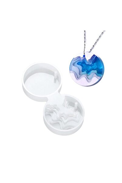 Sirius Hobi Epoksi Ada Dağ Kolye Kalıbı 2