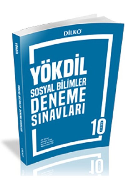 Genel Markalar Dilko Yayınevi Sosyal Bilimler Deneme Sınavları YÖKDİL (Son ba...