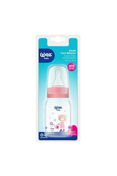 Wee Baby Cam Biberon 125 ml Pembe