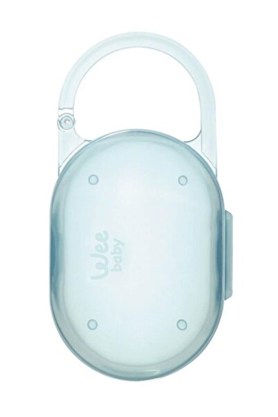 Wee Baby Saplı Emzik Kutusu - Mavi