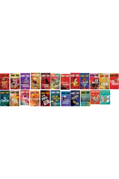Yapı Kredi Yayınları Ahmet Ümit Kayıp Tanrılar Ülkesi 23 Kitap Set