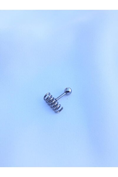 Jaida Moda Kadın Cerrahi Çelik Yay Figürlü Top Uçlu 6mm Helix Tragus Piercing