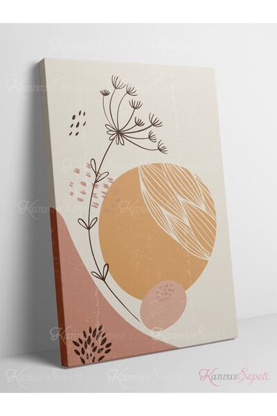 KanvasSepeti Soyut Dekoratif Vintange Retro Bohe Bohem Boho Bohom Art Vektore...