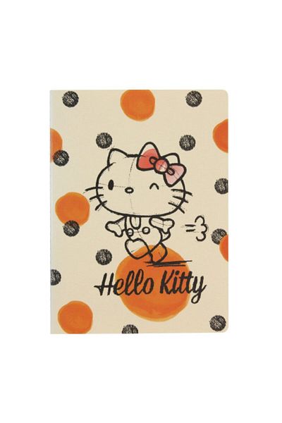 Mynote Hello Kitty Copertă din plastic 40 de coli Caiet cu carouri Nota mea 18,5 X 26
