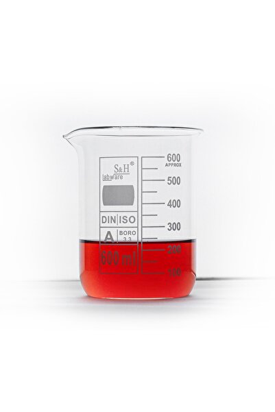 S&H Labware 600 Ml Beher