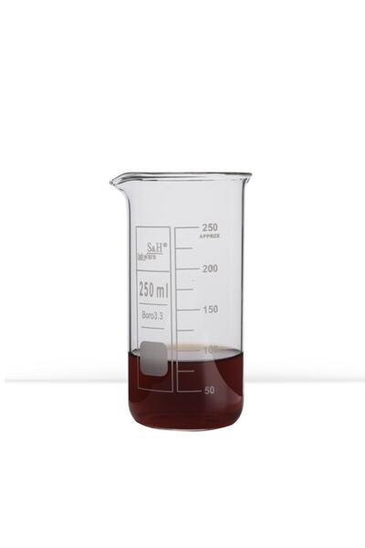 S&H Labware 250 Ml Beher (uzun Form)