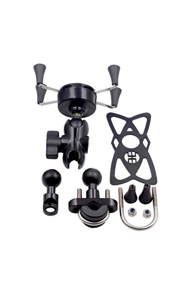 Knmaster X Serisi Ayna Ve Gidon Ayaklı Telefon Tutucu