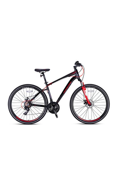 Kron Tx 100 28 Trekking 21 Vites Mekanik Disk Kırmızısk Mat Siyah Gri