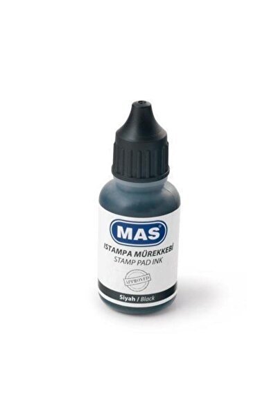 Mas Istampa Mürekkebi 20 Ml Siyah 462 (10 Lu Paket)