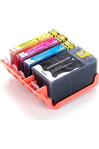 PHOTO PRİNT For Lexmark Hp 920xl Muadil Kartuş 4 Renk Officejet 7500/7000/650...