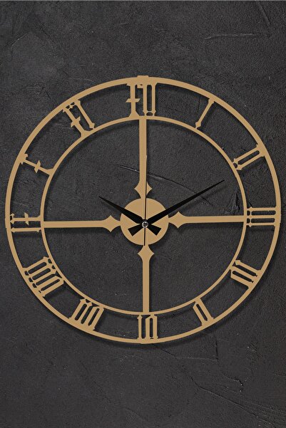 Muyika Design Muyika Stile Yeni Koleksiyon Dekor Metal Gold Eskitme Duvar Saa...