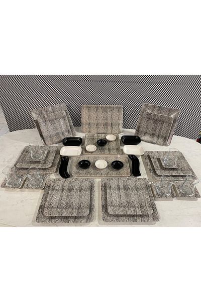 Keramika 39 Piece Siera Breakfast Set