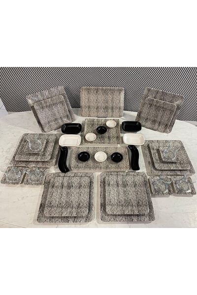 Keramika 39 Piece Siera Breakfast Set