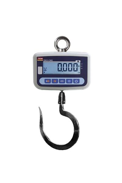 TEM Eko-lcd 500 Kg 200 Gr Onaylı Çengelli Baskül - Baskül Terazi (2 Yıl Garantili)