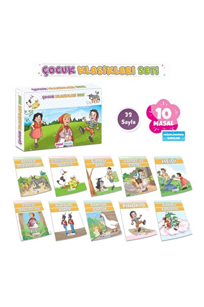 Mavi Deniz Yayınları Çocuk Klasikleri Seti 1 -