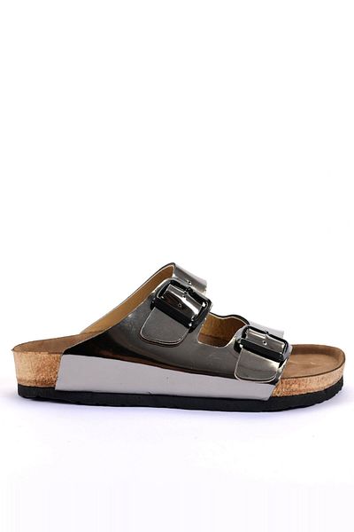 Slazenger Γυναικείες παντόφλες φακός Ανθρακί λουστρίνι