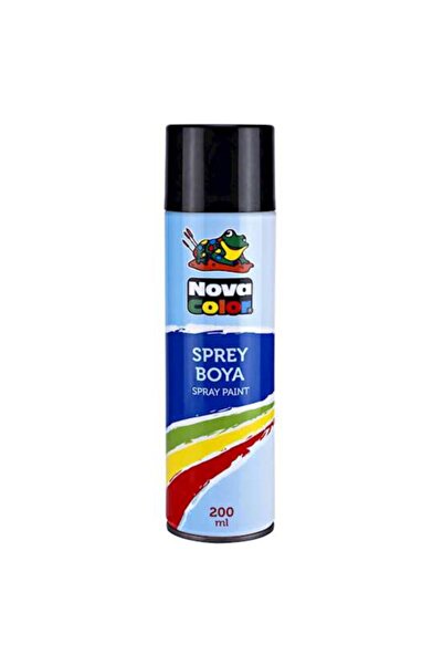 Genel Markalar 200 Ml Sprey Boya Siyah Nc-805