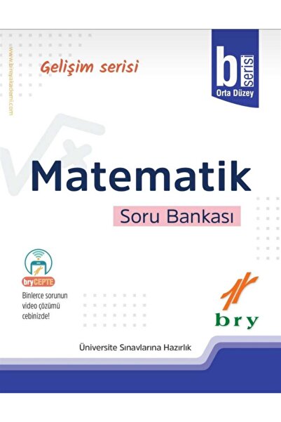 Genel Markalar Birey Gelişim Serisi Matematik B Orta Düzey Video Çözümlü Soru...