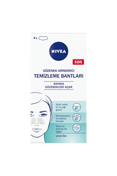 NIVEA Siyah Nokta&t- Bölgesi Temizleme Bantları