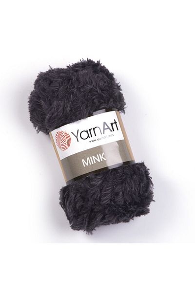 Yarnart Mınk - Φτερωτό Χέρι Πλεκτό Νήμα Anthracite-336