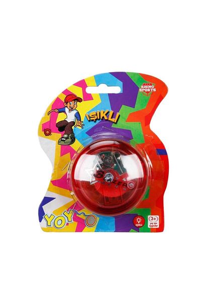 Sunman Rising Lighted Blazer Yoyo Red