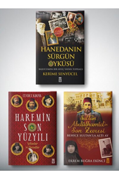 Timaş Yayınları Hanedanın Sürgünü Seti (3 Kitap)