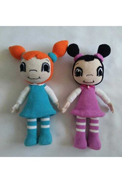 OYUNCAKPARK Mine Ve Müge Canım Kardeşim Amigurumi Organik Oyuncak
