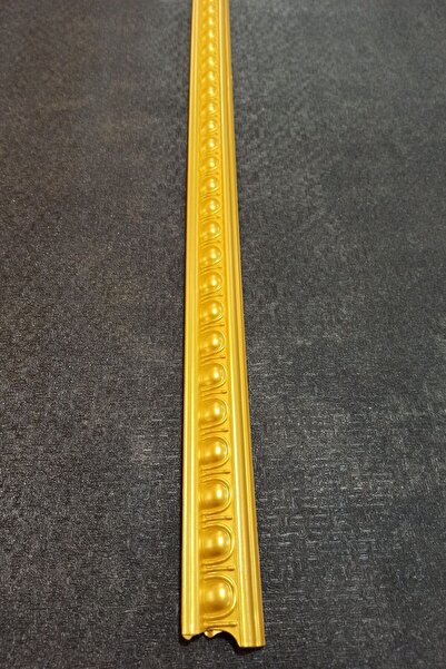 DECOGOLD Altın Duvar Çıtası Alın Bandı 4cm Eninde 95 Cm Uzunluğunda