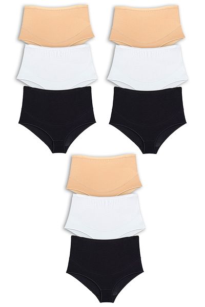 BSM Chiloți de maternitate, mixt, modal, lați, confortabili, 9 piese