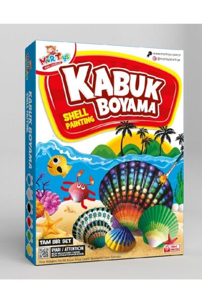 Bundera Shell Painting Set, Seashell Painting