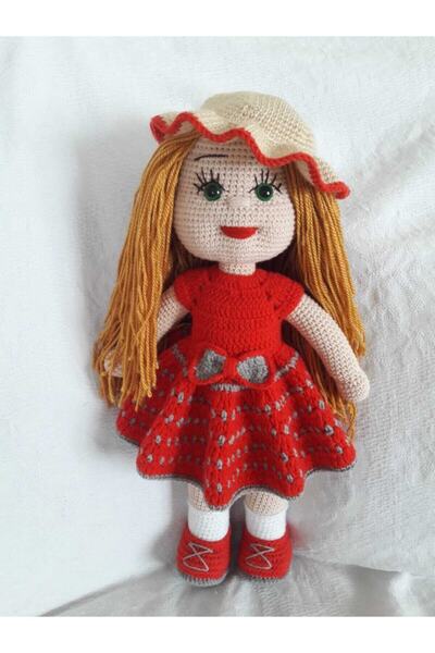 OYUNCAKPARK Bennur Bebek Amigurumi Organik Oyuncak