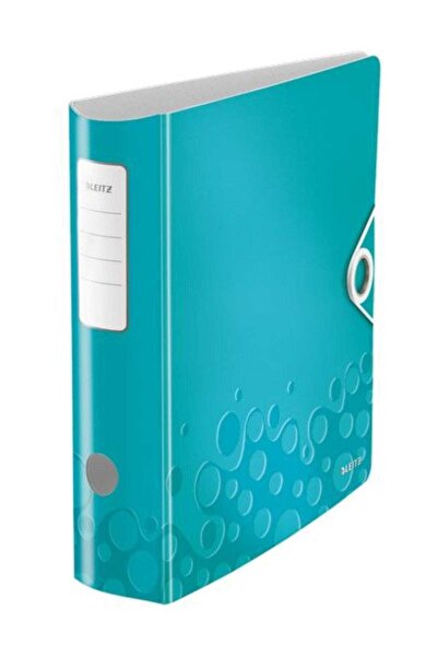 Leitz 1106 Active Wow Glossy Metallic Ice Blue Luxury Large Folder