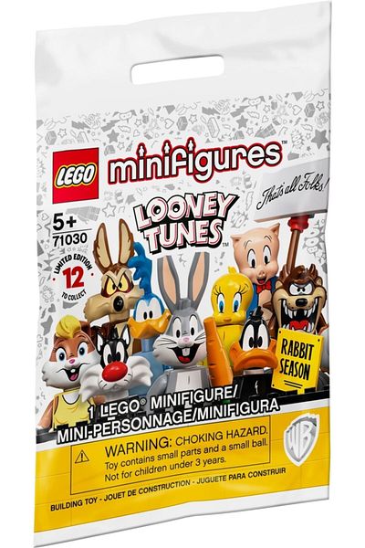 LEGO مجسم صغير من سلسلة Looney Tunes 71030-12 Porky Pig الأصلي