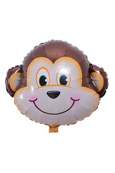 Kazanabil Safari Animals Monkey Foil Balloon 30cm