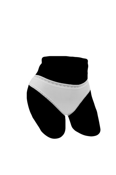 FSM1453 Жіночі модні бікіні з нормальною талією, мереживні трусики з еластичною стрічкою, 3 шт. -3052