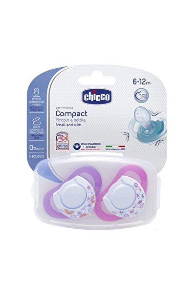 Chicco Physio Compact Silikon Emzik  2'li