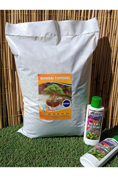 Ekodoğa 2 Li Set 20 Lt Bonsai Toprağı + Bitki Besini 225 Ml Tüm Bitkiler Için...