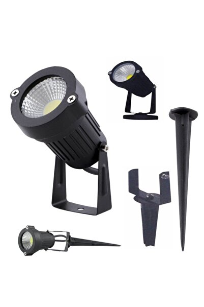 PROICH 7 Watt Kazıklı Çim Ağaç Bahçe Armatürü Yeşil Işık Metal Sağlam Gövde Y...