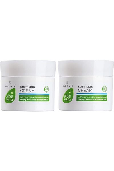 LR Aloe Vera Sensitive Skin Moisturizing Cream - 100 Ml x 2 Pieces
