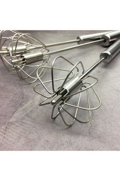 AKCAKESE Very Practical Stainless Steel Push Automatic Beater