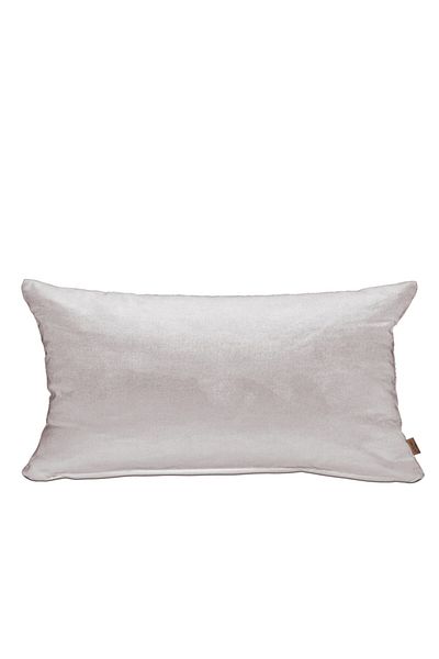 Alacastore Perna de catifea bej de culoare solida cu margele umplute cu silicon 35 X 55 Cm
