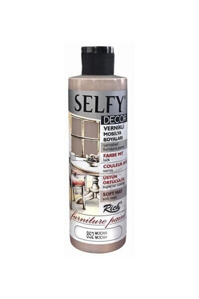 Rich Selfy Decor Vernikli Boya 240cc Mocha 852