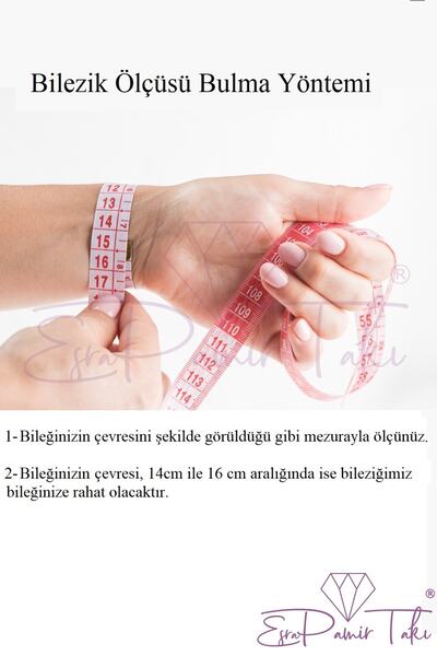 Esra Pamir Elmas Montür Bilezik