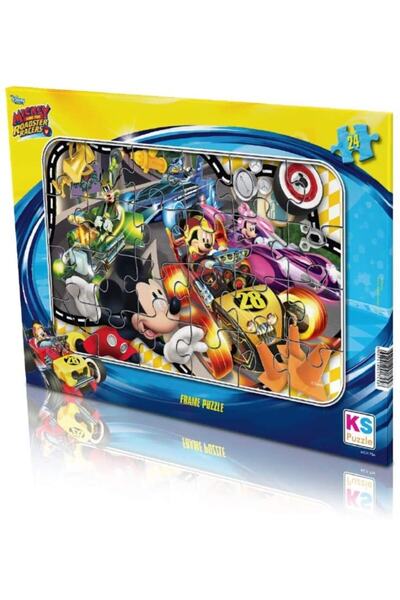Ks Games Puzzle 24 Parça Mickey Mouse Frame 704