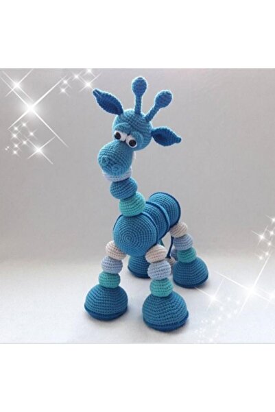 OYUNCAKPARK Sevimli Zürbik Amigurumi Organik Oyuncak